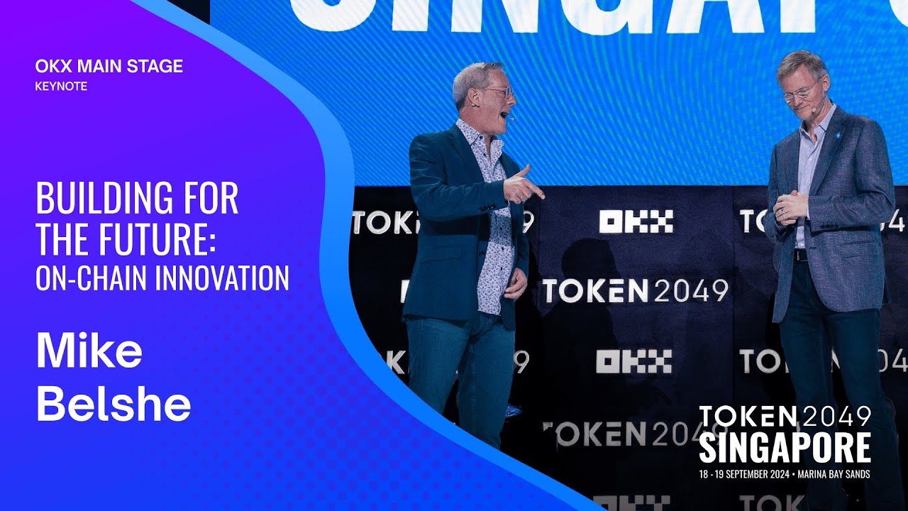 Mike Belshe - Building for the Future: On-chain Innovation - TOKEN2049 Singapore 2024