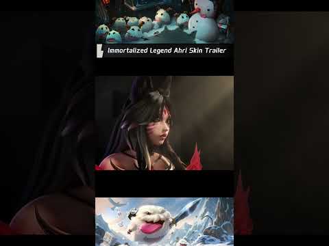 Immortalized Legend Ahri Skin Trailer(Edited)千古不滅傳奇 阿璃 #shorts