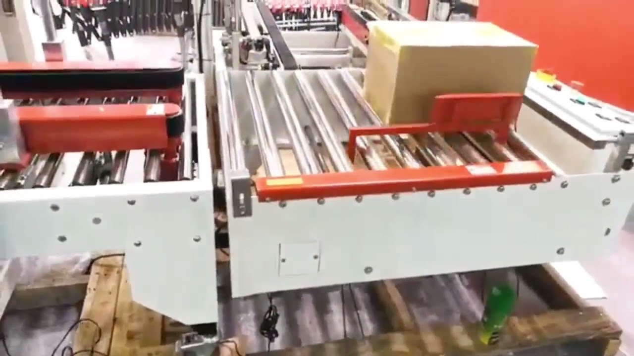 I-shaped carton sealer integrated strapping machine solid carton packing heavy logistics Malaysia