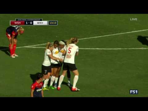 NWSL Championship: Washington Spirit vs. Western New York Flash: Samantha Mewis Goal: Oct. 9, 2016