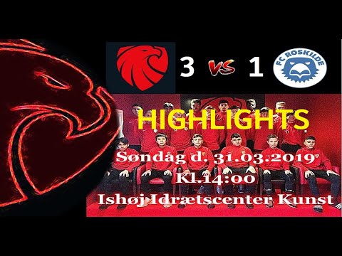 HIGHLIGHTS - ISHØJ IF (3-1) FC ROSKILDE - U15 ØST 1, PULJE 2 FORÅR 2019