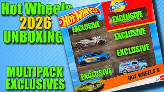 Unboxing 2026 Hot Wheels 8-Pack #1!