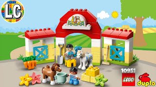 LEGO Duplo 10951 Horse Stable and Pony Care - 5 Ye