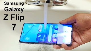 Samsung Galaxy Z Flip 7 - WATER TEST