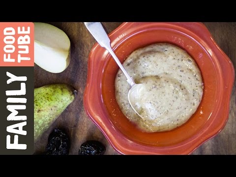 Pear, Prune & Banana Puree | Michela Chiappa