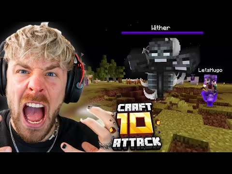 HUGO spawnt einen WITHER in meiner Base! 🤬 Craft Attack 10