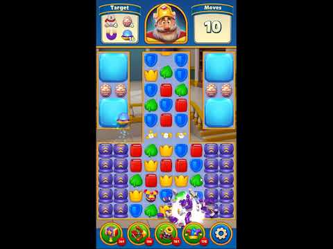 Royal Match Level 4123 - NO BOOSTERS GAMEPLAY 👑 | SKILLGAMING ✔️