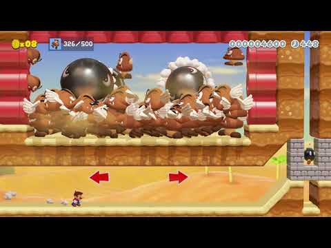 大きいクリボーも増えたのでストレス解消のために八つ当たりします2 by ドゥル - Super Mario Maker 2 - No Commentary 1ca