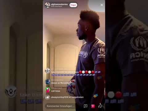 Alphonso Davies react to German Rap Luciano Mero