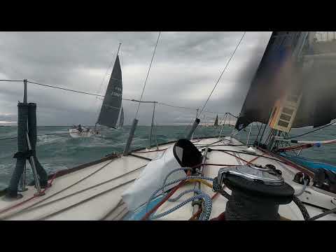 Surf en Figaro 2 Sud nautisme régate de Noël la Grande Motte 2024