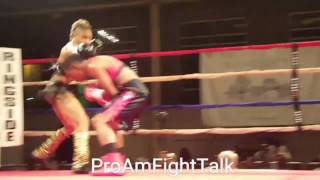 Tyrieshia Douglas TKO Win Over Ebony Rivera For The UBF Super Flyweight Title