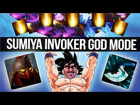 Sumiya Invoker GOD Mode ON Super Saiyajin WTF HoD - Dota 2