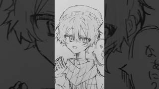 めろい男達 #イラスト #おすすめ #アナログイラスト #illustration #art #shorts #にじさんじ #らっだぁ #ローレン・イロアス