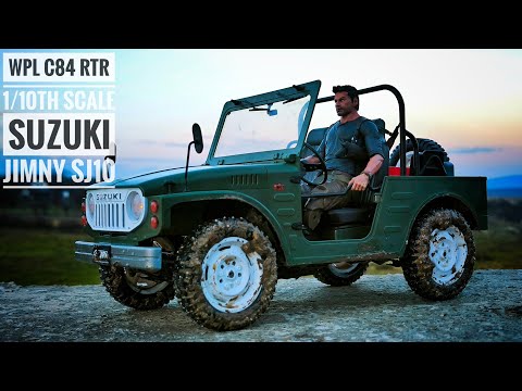 New release WPL-RC C84 RTR: UNBOXING & REVIEW  1/10th Scale Suzuki Jimny SJ10 Type 1