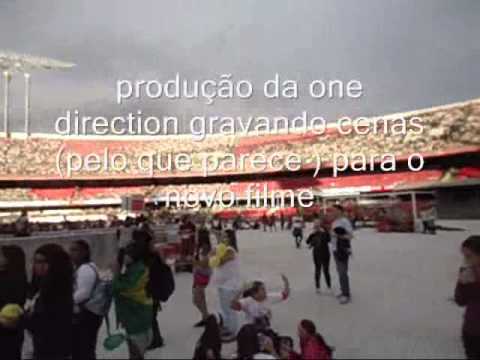Show One Direction São Paulo  (10/05/2014) - Fãs sendo filmadas