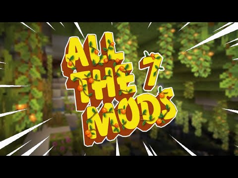 MINECRAFT 1.18 COM MODS É COM O ALL THE MODS 7!!!!