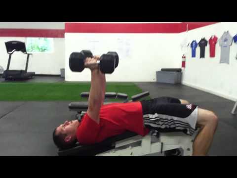 Dumbbell Neutral Grip Decline Bench