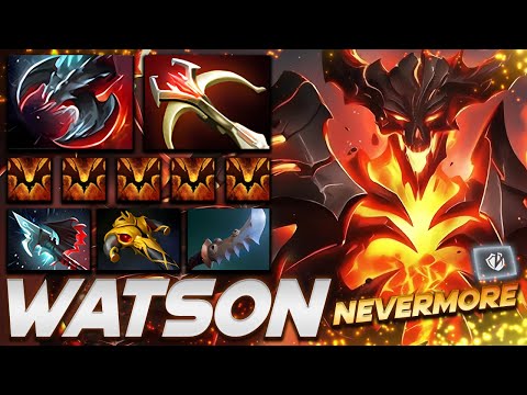 Watson Shadow Fiend Nevermore - Dota 2 Pro Gameplay [Watch & Learn]
