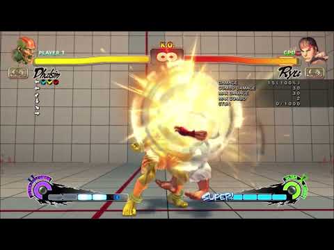 SF4 Omega at a Glance - Dhalsim