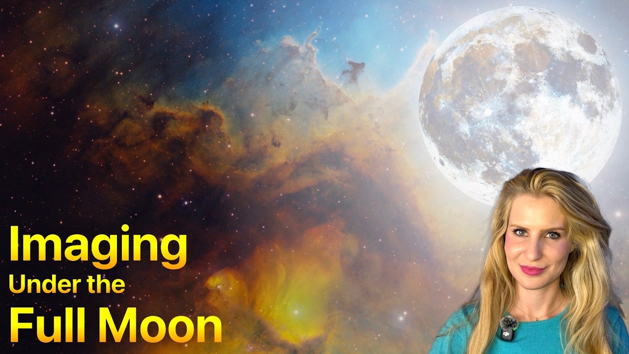 Astrophotography Under The Full Moon? YES!