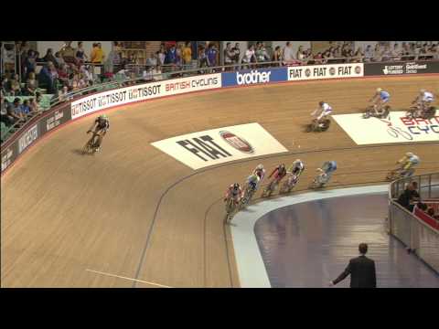 Men's Scratch 15km Final CRASH
