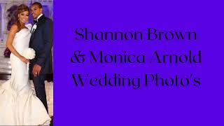 "Shannon Brown &amp; Monica Arnold Wedding Photos" #Monica #ShannonBrown #Wedding