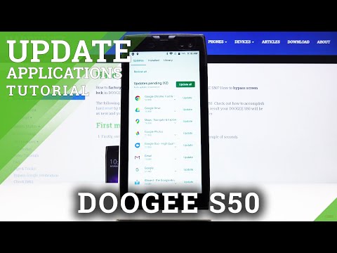 How to Update Apps in DOOGEE S50 – Install Latest App Version