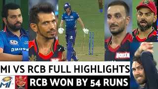 MI VS RCB Match 39 Full Highlights: Mumbai Indians vs Challengers Bangalore IPL Highlight | Rohit