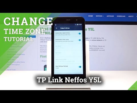How to Change Date & Time in TP-LINK Neffos Y5L – Time Zone Settings