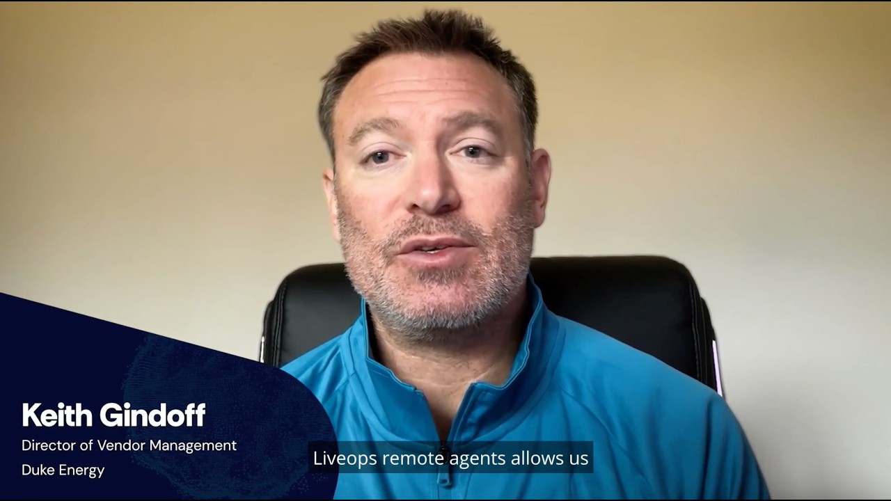 Liveops Client Testimonial - Keith Gindoff - Duke Energy
