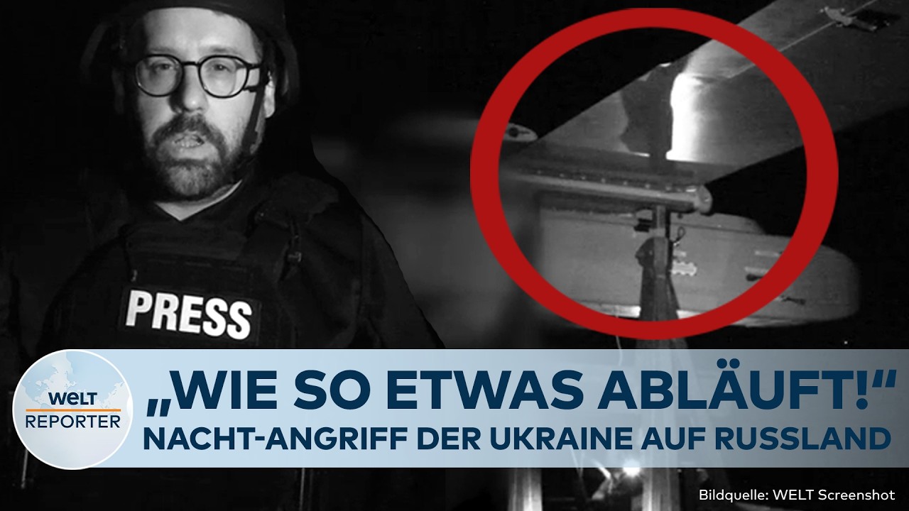 PUTINS KRIEG: Nacht-Angriff mit Drohnen auf Russland! So operiert eine geheime Einheit der Ukraine