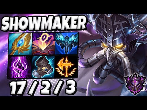 Kassadin vs Corki MID [ DK ShowMaker ] Patch 12.1 Ranked Master Korea ✅