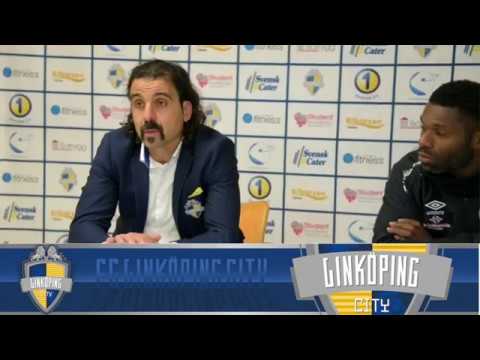 Presskonferens och intervju