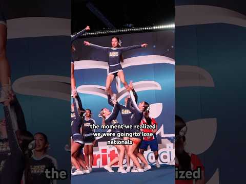 most heartbreaking moment ever #cheerleader #bellaluu #shorts #cheer