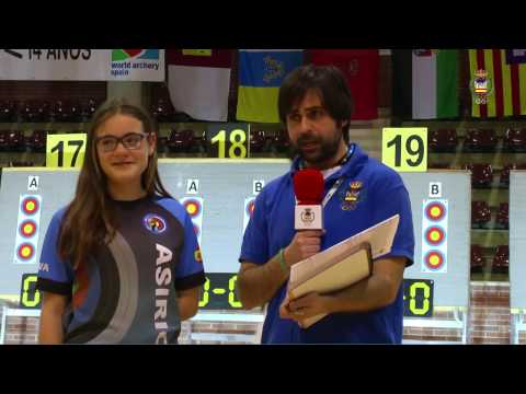 PAMPLONA'17 - ENTREVISTA LEYRE FERNANDEZ - CTO ESPAÑA CADETES y MENORES 14 AÑOS EN SALA