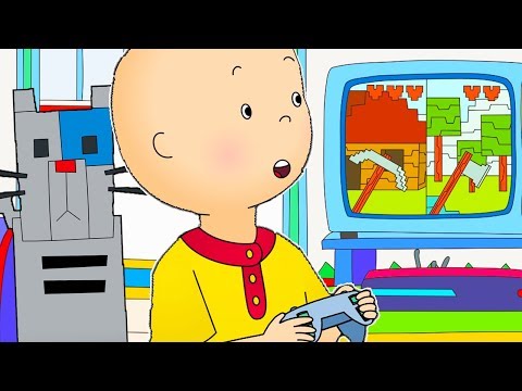 Caillou en Français | Caillou et les Jeux Vidéos | dessin animé | dessin animé pour bébé | NOUVEAU