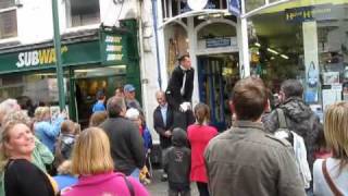 preview picture of video 'Wegenstreits Guests at Kendal's MintFest 2009 part of Lakesalive'