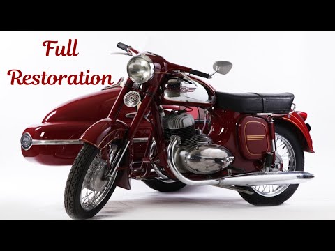 Full Restoration Old Jawa 350 Motorcycle for the Museum of Moto Technology: Podcast Full Restore