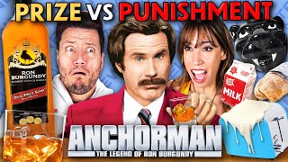 We Ate The Best And Worst Foods From Anchorman! | Prize Vs. Punishment Roulette