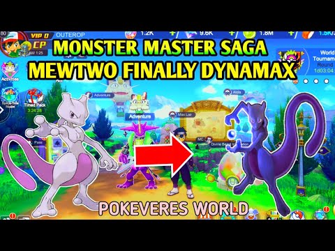 Mewtwo Finally Dynamax | Pokeveres world | Monster master Saga | Mewtwo