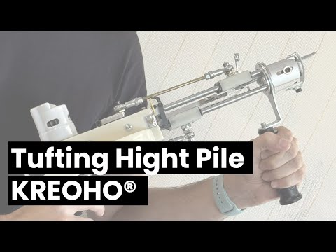 Regardez la vidéo sur YouTube : tufting à poil long