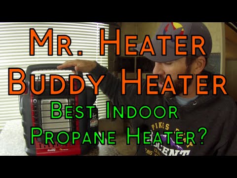 Mr. Heater Buddy Heater Review - Best Indoor Safe Propane Heater?!? Best Heater For Camping?!?