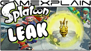 Splatoon Leak - Skyscraper Map & 33 Unreleased Weapons