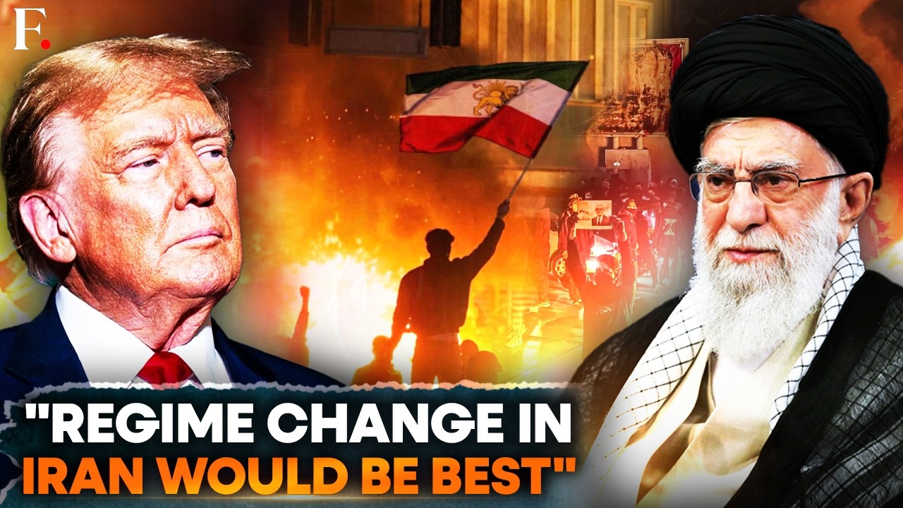 Trump On Iran: Regime Change "Would Be the Best Thing That Could Happen" | Firstpost