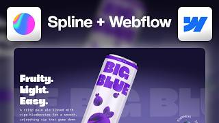 Learn to build 3D Websites with Spline + Webflow