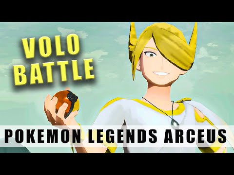 Pokémon Legends Arceus Volo battle at the Temple - How to beat Volo