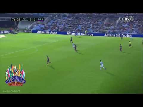 Celta vigo 4-2 Barcelona P. Hernandez Goal