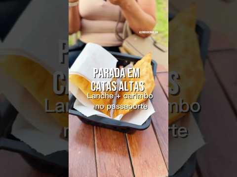 Parada em Catas Altas: lanche, história e carimbo no Passaporte! #CatasAltas #EstradaReal