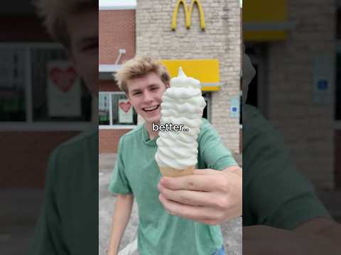 Will McDonald’s Make Any Size Icecream CONE? #food #funny #icecream