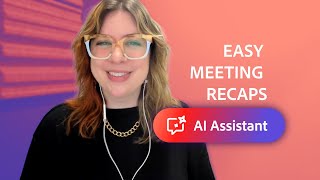 AI meeting summary: send meeting recap with AI Assistant in Acrobat